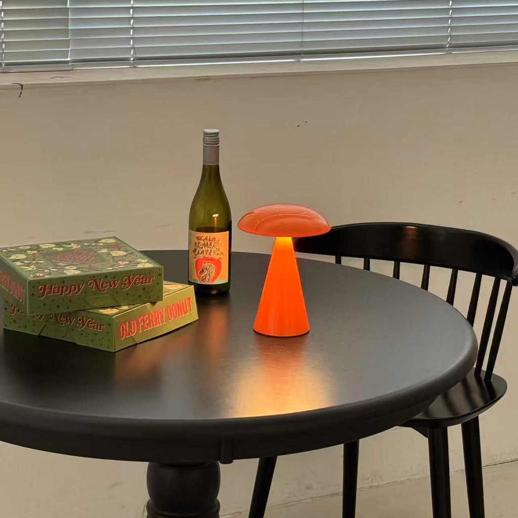 Rechargeable Magnetic Table Lamp in Melamine--RT6810-S