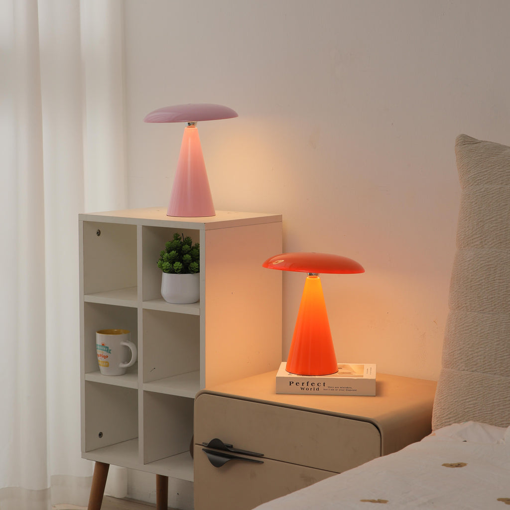 Rechargeable Magnetic Table Lamp in Melamine--RT6810