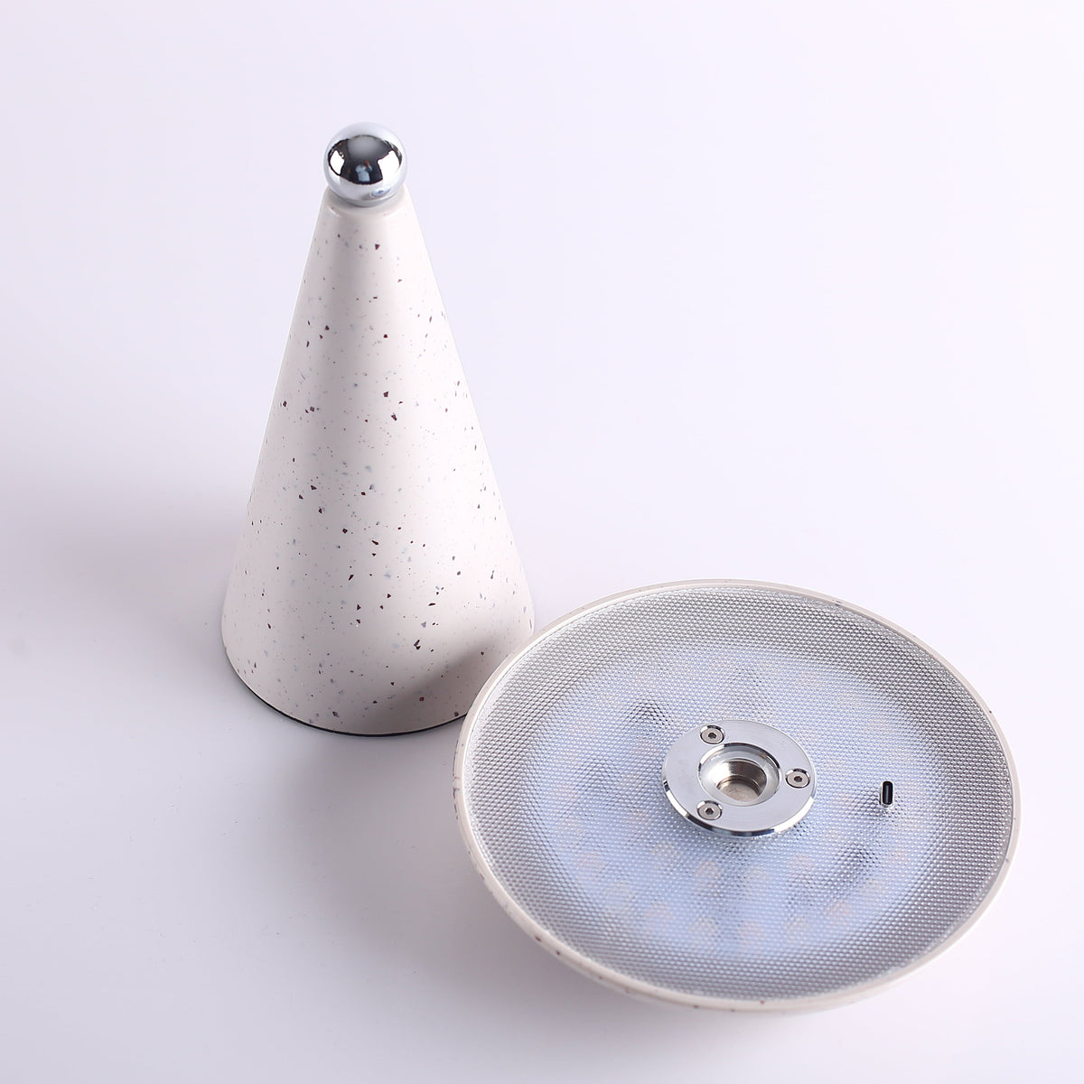 Rechargeable Magnetic Table Lamp in Melamine--RT6810-S